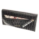 Женский кожаный кошелек Ashwood C05 Black (Черный) - изображение 5