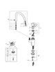 Змішувач для кухні Grohe Eurosmart Хром (33202002) - зображення 3