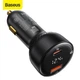 Автомобільний зарядний пристрій Baseus Car Charger Superme USB + Type-C 100W - зображення 2