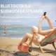 Портативная беспроводная Bluetooth колонка Hopestar H60 |BT5.3, 20W, TWS, AUX/TF/USB, 6h, IPX6| Orange - изображение 3
