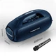 Портативная беспроводная Bluetooth колонка Hopestar A50 |BT5.1, 80W, TWS, AUX/TF/USB, 8h, IPX6| Blue - изображение 9