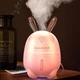 Увлажнитель и ночник с LED- подсветкой Зайка 2в1 Humidifier, Розовый - изображение 1