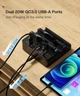 Зарядний пристрій Asometech 80W 8в1 + Wireless Charger (black) - зображення 3