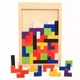 Конструктор дерев'яний 3D Puzzle blocks на дошці S&T - зображення 3