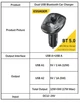 Автомобільний FM-трансмітер Essager F01 Bluetooth 5.0 FM-передавач 2 USB ресивер, модулятор, плеєр MP3 black (6972336336433) - зображення 11