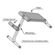 Скамья для пресса BAR2FIT прямая 0502 BF-1 - изображение 6