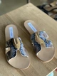 Шльопанці Steve Madden goldne-r 39 (9624839) Комбінований - зображення 3