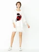 Свитшот с нашивкой Only 117330526 XL (70251XL) Белый - изображение 3