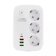 Сетевой фильтр LDNIO SEW3452 2500W 3xUSB/Type-C 30W white - изображение 6