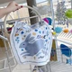Салфетка для корзины, на стол «Заяц среди цветов» 35х60 см (SLF_23M004) - изображение 1