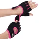 Рукавички для фітнесу спортивні рукавички Zelart Fitness Basics 893 розмір M Black-Pink - зображення 5