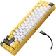 Клавиатура беспроводная Motospeed BK67 Longhua Red Bluetooth/USB Yellow (mtbk67ymr) - изображение 4