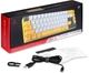 Клавиатура беспроводная Motospeed BK67 Longhua Red Bluetooth/USB Yellow (mtbk67ymr) - изображение 11