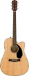 Электроакустическая гитара Fender CD-60SCE WN NATURAL - изображение 1