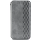 Шкіряний чохол-книжка GETMAN Cubic (PU) для Xiaomi Redmi 10C Сірий - изображение 1
