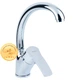 Смеситель для кухни кухонный гусак ухо ML Ø40 на гайке AQUATICA ML-4B441C (9746100) (OPT-11241) - изображение 1