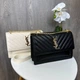 Женская мини-сумочка на цепочке YSL экокожа стильный клатч для вечеринок и выходов - изображение 7