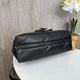 Качественный классический клатч на плечо из мягкой экокожи с магнитной застежкой черный - изображение 8