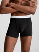 Spodenki Calvin Klein Underwear 3P Trunk 0000U2662G-001 S 3 szt. Czarny (5051145283372) - obraz 2