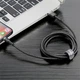 Кабель Baseus Cafule Braided USB to Lightning 1m (CALKLF-BG1) - изображение 2