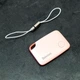 Умный Брелок для поиска вещей (ключей) Baseus Intelligent T2 Ropetype Anti-loss ZLFDQT2 розовая антипотеряшка - изображение 4