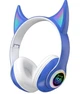 Наушники CAT STN-25 с кошачьими ушками Bluetooth KTC-52-Blue - изображение 1