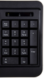 Klawiatura przewodowa Activejet K-3807S USB Czarna - obraz 5