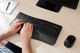 Czarny zestaw bezprzewodowy Microsoft Comfort Desktop 5050 (PP4-00019) - obraz 3