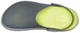Унісекс крокси Crocs LiteRide Clog Grey/LightGreen M10-W12 42-43р. (27,2 см) Сірий із зеленим - зображення 3