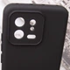 Чохол Silicone Cover Lakshmi Full Camera (A) для Xiaomi 13 Чорний / Black - зображення 5