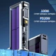 Зовнішній акумулятор (Power Bank) Enrone Power 22.5W 20000mAh, QC/PD 22W (Black/Green) - зображення 2