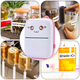 Портативний термопринтер JETIX Mini printer Pink з набором термопаперу (5 рулонів) - зображення 7