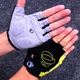 Рукавички велосипедні Pearl Izumi гелеві безпалі вело велоперчатки Yellow - зображення 2