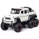 Машинка Mercedes Benz G63 AMG 6x6 моделька іграшка металева колекційна 23 см Білий (5432634) - зображення 1