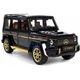 Машинка Gelandewagen Mercedes G63 моделька іграшка металева колекційна 15 см Чорний (4228453) - зображення 3