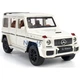 Машинка Gelandewagen Mercedes G63 моделька игрушка металлическая коллекционная 15 см Белый (3289921) - изображение 3