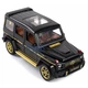 Машинка Gelandewagen Mercedes G63 моделька іграшка металева колекційна 15 см Чорний (4228453) - зображення 4