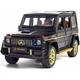 Машинка Gelandewagen Mercedes G63 моделька іграшка металева колекційна 15 см Чорний (4228453) - зображення 6