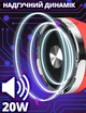 Микрофон караоке Su-Yosd L-898 Красный Bluetooth для пения портативный беспроводной с функцией Rec и Дуэт 2в1 - изображение 2