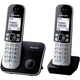 Радіотелефон-DECT Panasonic KX-TG6812UAB Чорний із сірим - зображення 2