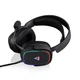 Игровая гарнитура Modecom S-MC-899-PROMETHEUS-100 Volcano RGB Prometheus 7.1 119дБ 2.2м USB Black - изображение 1
