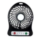 Настольный маленький вентилятор Portable Fan черный, портативный usb вентилятор на батарейках (1002445-Black-1) - изображение 3