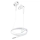Навушники Вакуумні Borofone BM80 Pro Elegant wire-controlled з мікрофоном White - зображення 1