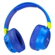 Наушники беспроводные Bluetooth c микрофоном Hoco W43 |BT5.2, 25h, MicroSD, AUX| blue - изображение 1