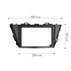 Переходная рамка 9" Lesko Toyota Prius 2012-2017 (6902) - изображение 4