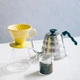 Керамический Пуровер Hario V60 (400 мл.) Yellow 02 Желтый - изображение 3