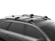 Аеродинамічний сріблястий багажник на рейлінги Seat Ateca 2016- Thule Wingbar Edge - изображение 2