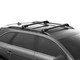 Чорний аеродинамічний багажник на рейлінги Mercedes GLB X247 2019- Thule Wingbar Edge - изображение 2