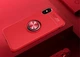 Чехол TPU Ring для Iphone X бампер с кольцом противоударный Red - изображение 2