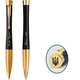 Ручка кулькова Parker URBAN 17 UKRAINE Muted Black GT BP Тризуб на торці Слава Україні (30035_T011y) - зображення 1
